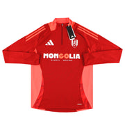 2024-25 Fulham adidas 1/4 Zip Training Top *mit Etikett* L