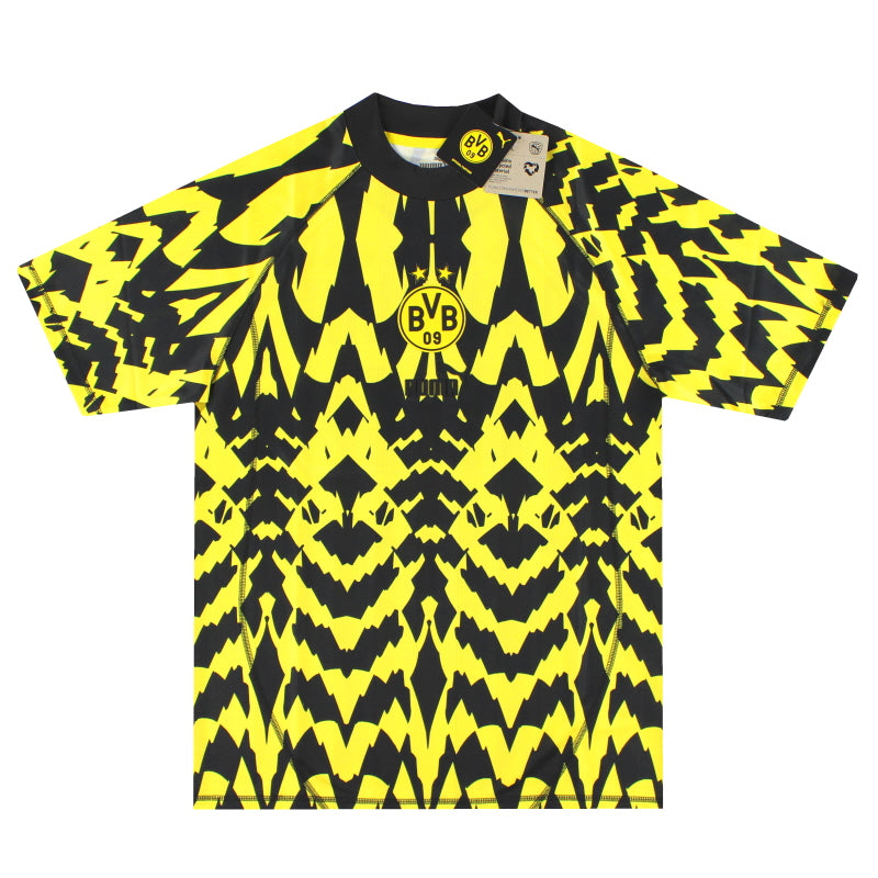 2024-25 Borussia Dortmund Puma ftblSTATEMENT Retro Trikot *Neu mit Etikett* L