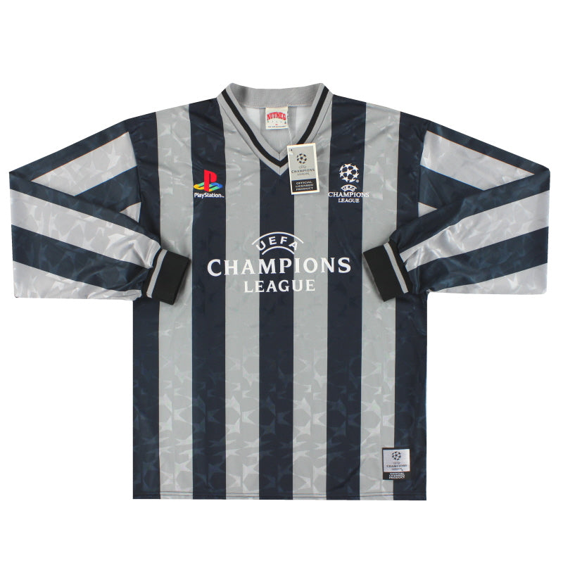 1990er UEFA Champions League Trainingsshirt *mit Etikett* XL