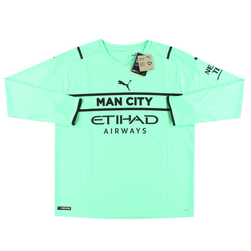 2021-22 Manchester City Puma Torwarttrikot Third *mit Etiketten* M