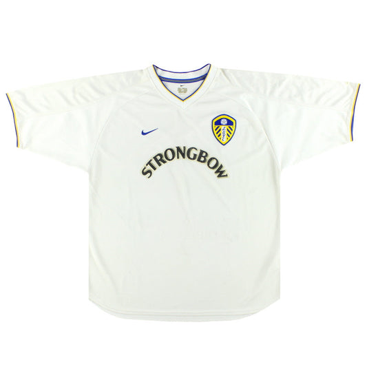 2000-02 Leeds Nike Home Shirt L