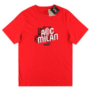 2024-25 AC Mailand Puma Culture T-Shirt *NEU MIT ETIKETT* L