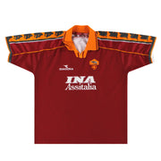 1998-99 Roma Diadora Basic Heimtrikot Y