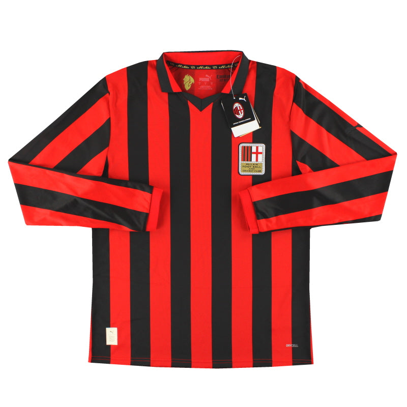 2024-25 AC Mailand Puma Jubiläums-Authentic-Heimtrikot *mit Etiketten* S