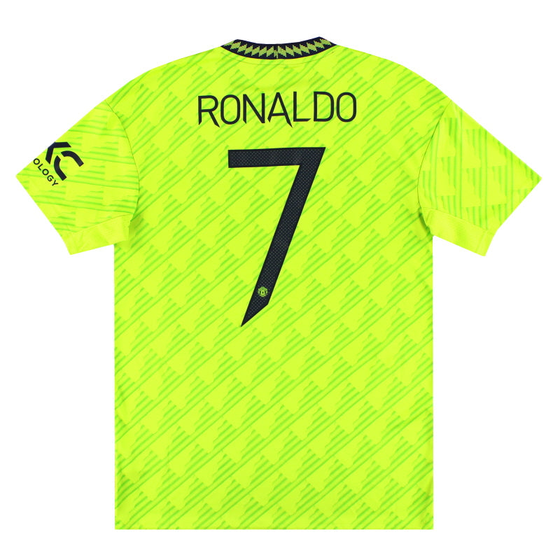 2022-23 Manchester United adidas Third Trikot Ronaldo #7 *Neuwertig* M