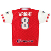 1996-98 Arsenal Nike Heimtrikot Wright #8 L