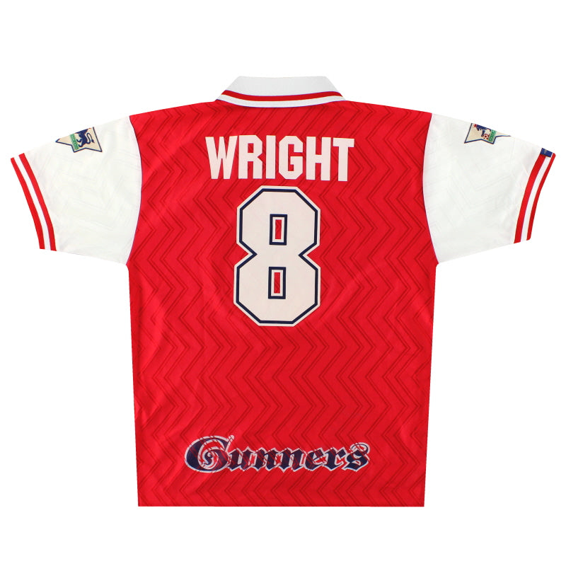 1996-98 Arsenal Nike Heimtrikot Wright #8 L
