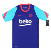 2021-22 Barcelona Nike Vaporknit Trainingsshirt *Neu mit Etikett* S