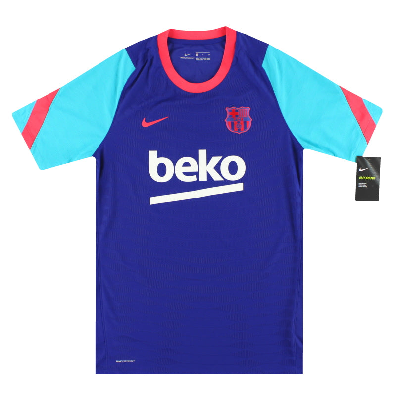 2021-22 Barcelona Nike Vaporknit Trainingsshirt *Neu mit Etikett* S