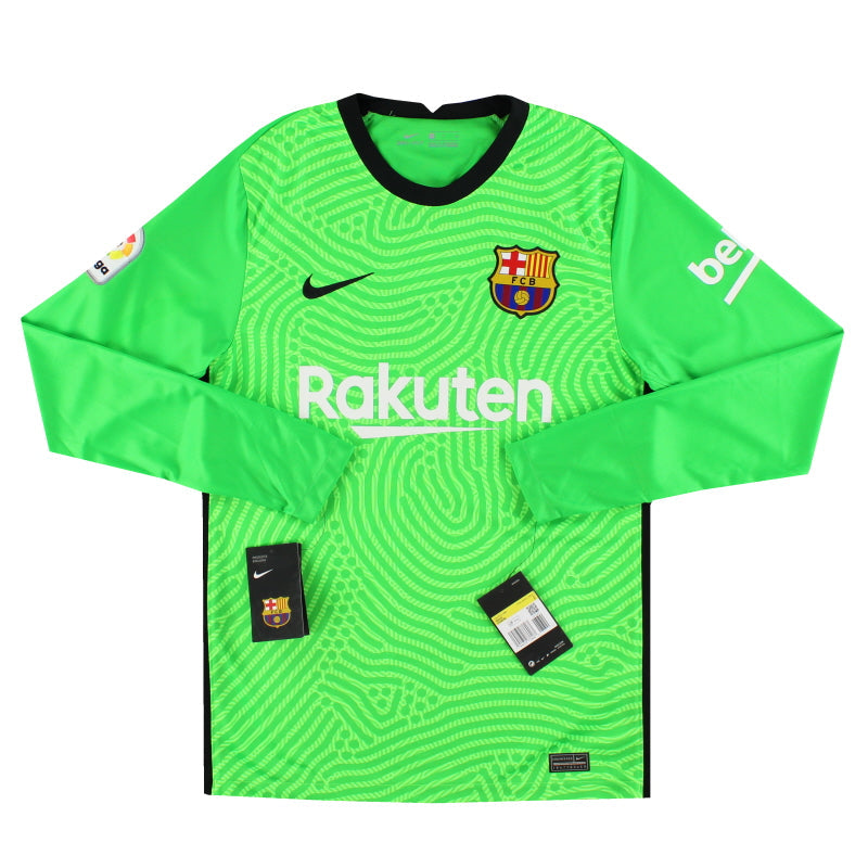 2020-21 Barcelona Nike Torwarttrikot *m. Etiketten* S