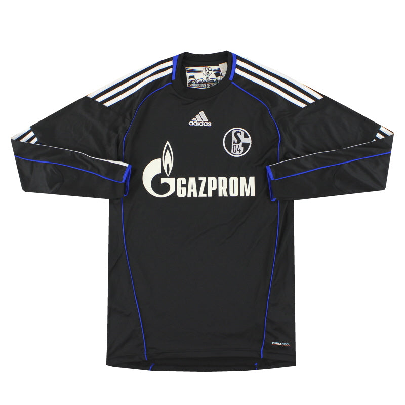2010-12 Schalke adidas Torwarttrikot Langarm S