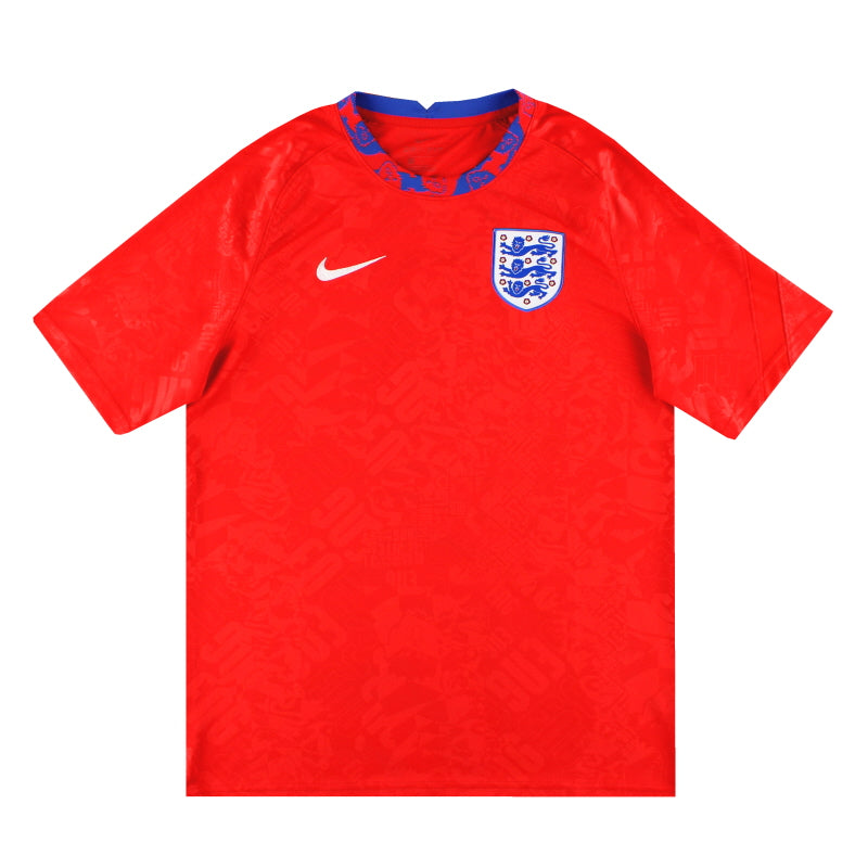 2020-21 England Nike Pre Match Trikot L