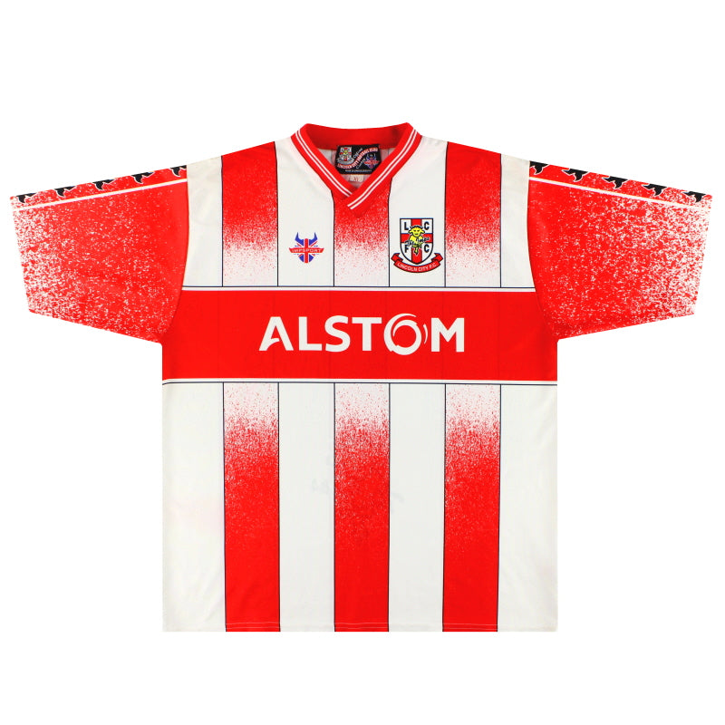 2001-02 Lincoln City Heimtrikot *Neuwertig* XL