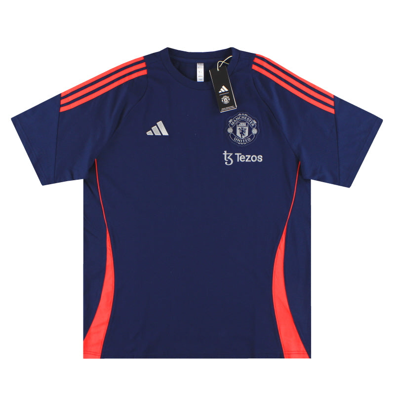 2024-25 Manchester United adidas T-Shirt *m. Etiketten* M