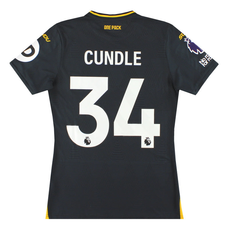 2024-25 Wolves Sudu Player Issue Auswärtstrikot Cundle #34 M
