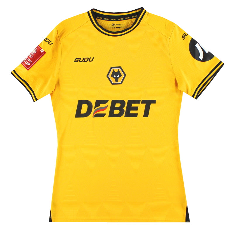 2024-25 Wolves Sudu Heimtrikot Spielerversion *Neuwertig* M