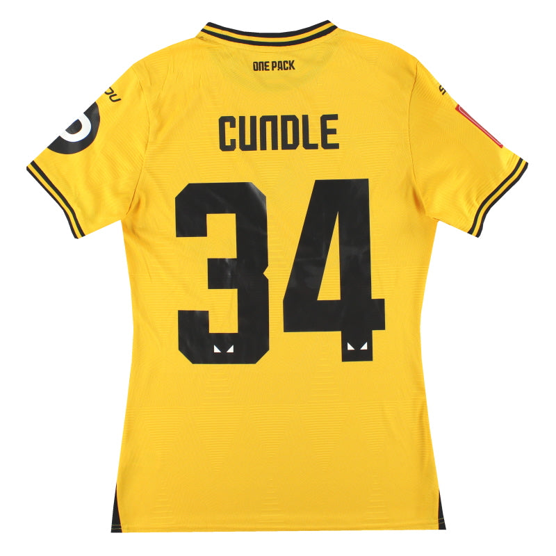 2024-25 Wolves Sudu Spielertrikot Heim Cundle #34 M
