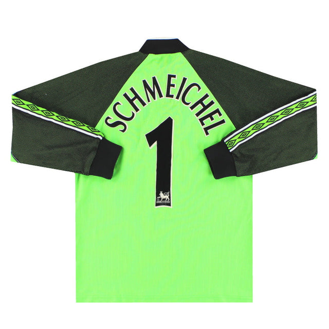 1998-99 Manchester United Umbro Goalkeeper Shirt Schmeichel #1 Y