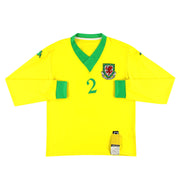 2006-07 Wales Kappa Auswärtstrikot „130 Jahre“ Spielertrikot #2 *m. Etikett* XL