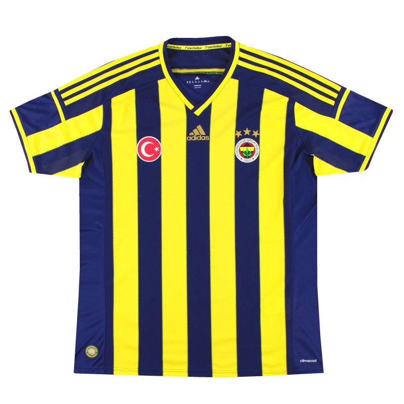 2014-15 Fenerbahce adidas Heimtrikot *Neuwertig* XXL