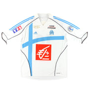 2005-06 Olympique Marseille adidas Match Issued 'Finale' Heimtrikot #10 XL