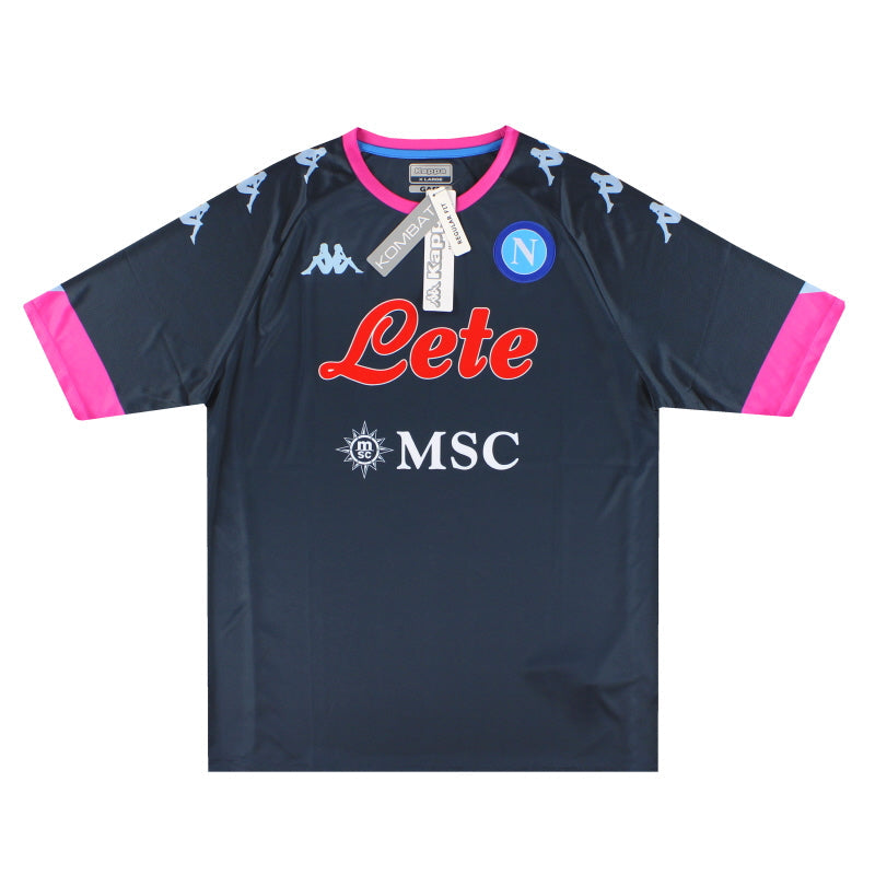 2020-21 Napoli Kappa Ausweichtrikot *m. Etiketten* L