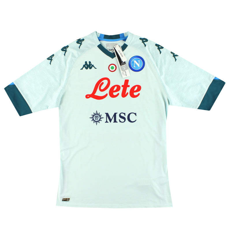 2020-21 Napoli Kappa Kombat Pro Auswärtstrikot *m. Etiketten* XXL