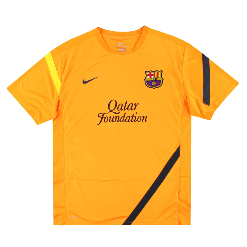 2012-13 Barcelona Nike Trainingsshirt *Neuwertig* XL