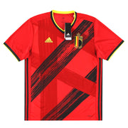 2020-21 Belgien adidas Heimtrikot *m/Etiketten* L