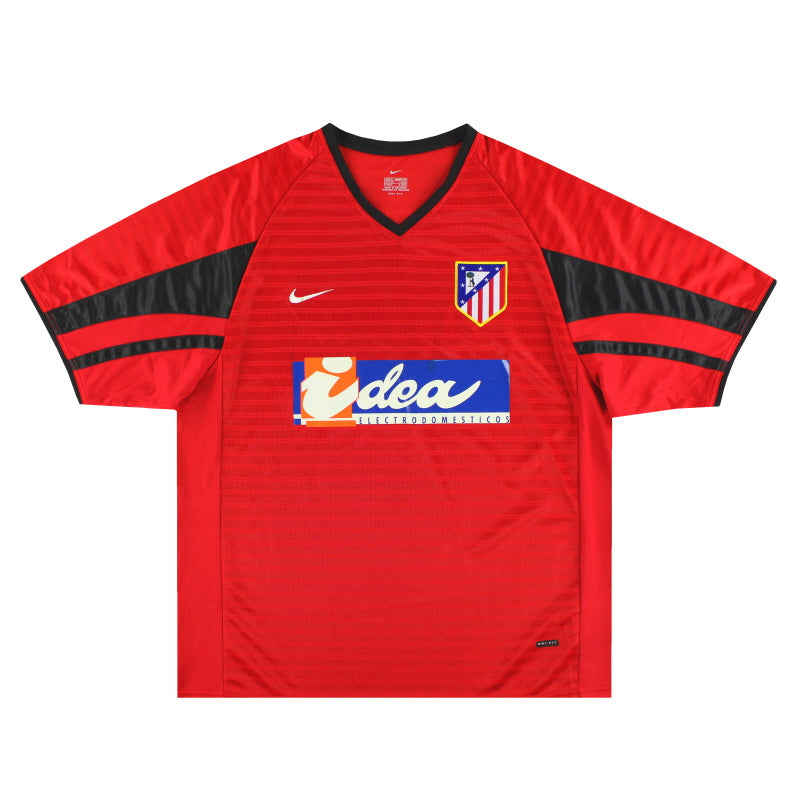 2001-02 Atletico Madrid Nike Auswärtstrikot M