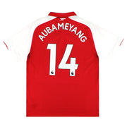 2017/18 Arsenal Puma Heimtrikot Aubameyang #14 XL