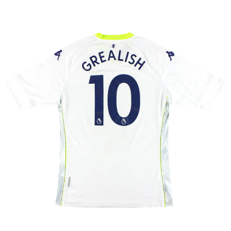 2020-21 Aston Villa Kappa Kombat Auswärtstrikot Grealish #10 XXL