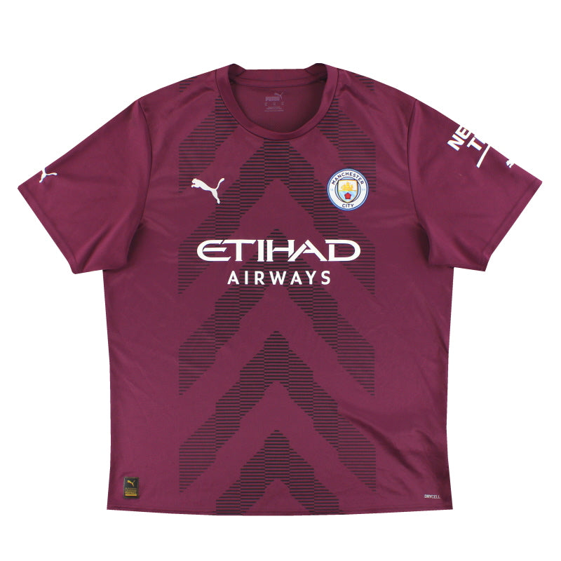 2022-23 Manchester City Puma Torwarttrikot XL