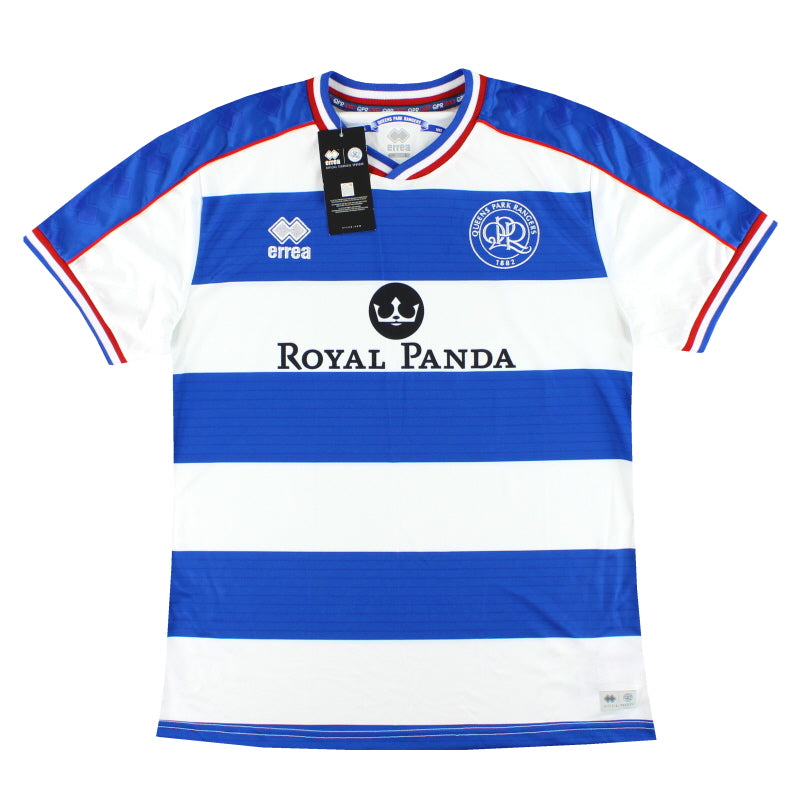 2018-19 QPR Errea Heimtrikot *m. Etiketten* XL