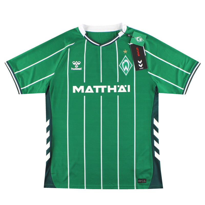 2025-26 Werder Bremen Hummel Heimtrikot *BNIB* L