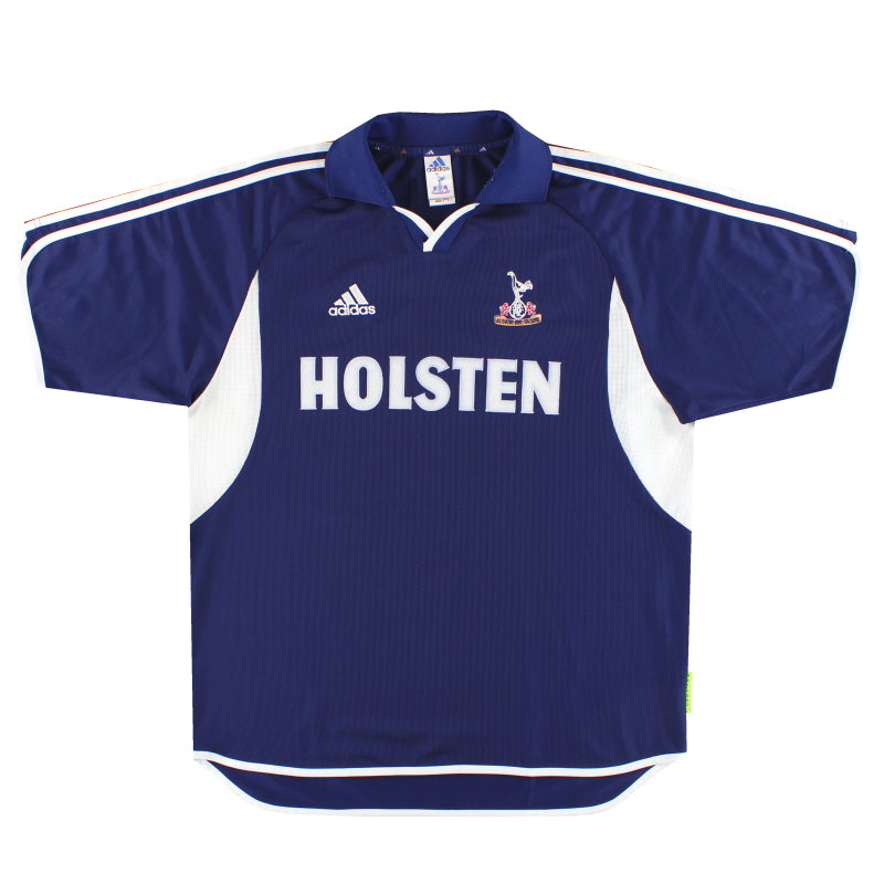 2000-01 Tottenham adidas Player Issue Auswärtstrikot L XL