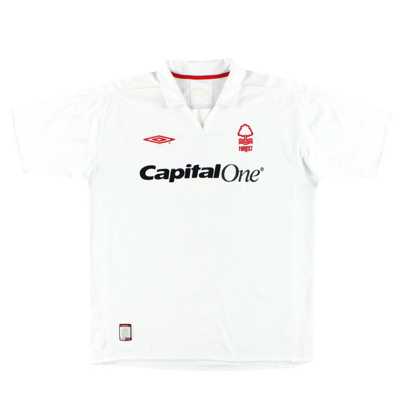 2003-04 Nottingham Forest Umbro Auswärtstrikot XL