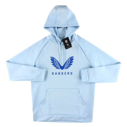 2024-25 Rangers Castore Pro Players Scuba Logo Hoodie *w/tags* L