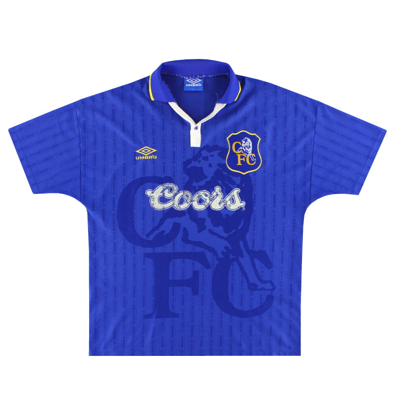 1995-97 Chelsea Umbro Heimtrikot L