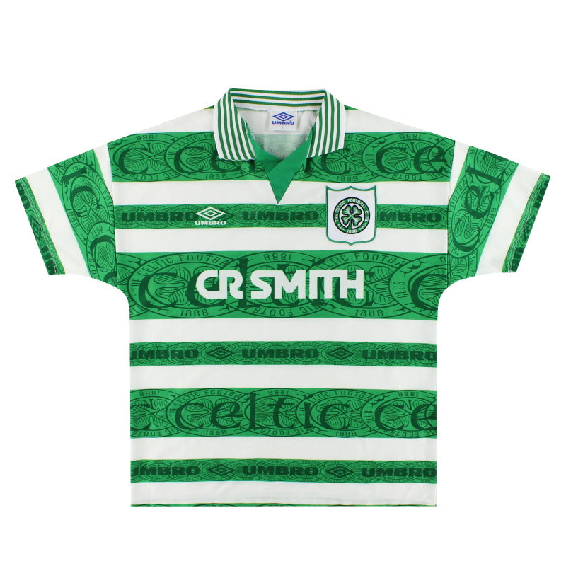 1995-97 Celtic Umbro Heimtrikot L