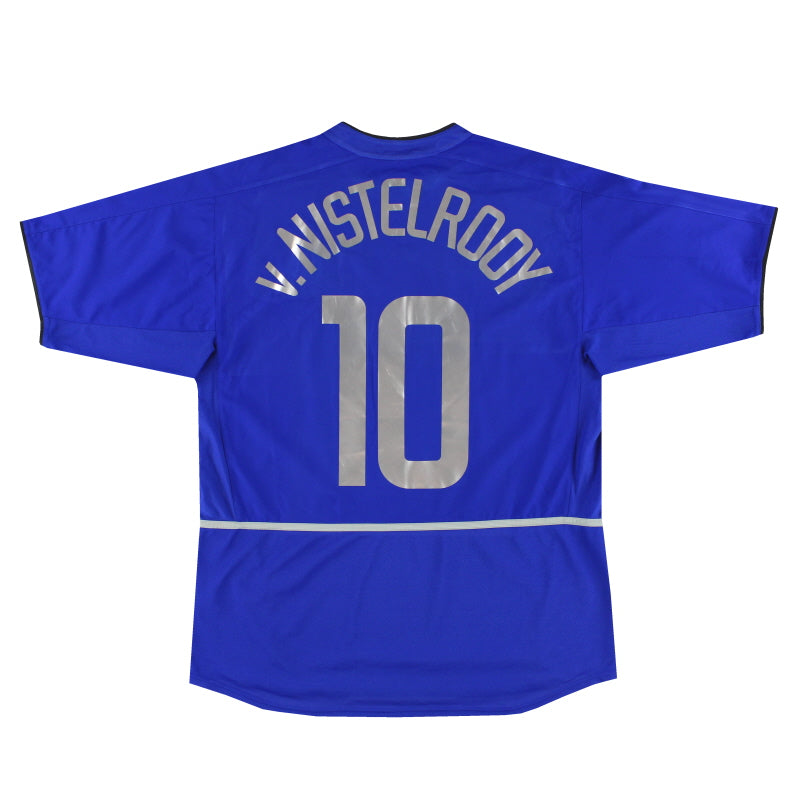 2002-03 Manchester United Nike CL Drittes Trikot v.Nistelrooy #10 L