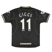 1998-99 Manchester United Umbro Auswärtstrikot Giggs #11 L