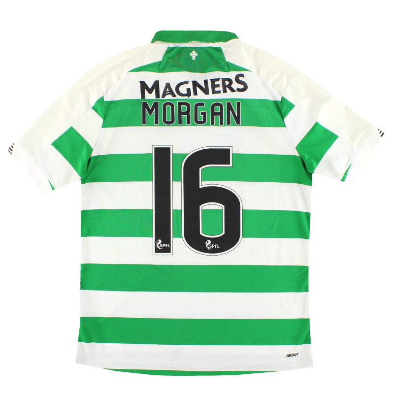 2019-20 Celtic New Balance Heimtrikot Morgan #16 M