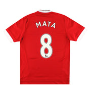 2015-16 Manchester United adidas Heimtrikot Mata #8 M