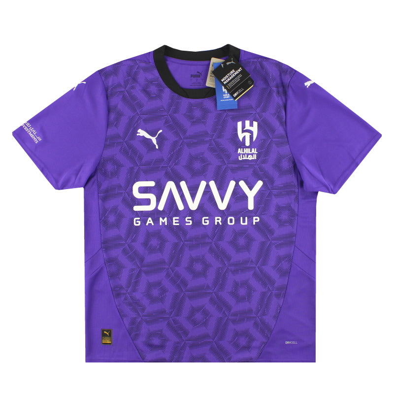 2024-25 Al Hilal SFC Puma Auswärtstrikot *m/Etiketten* XL