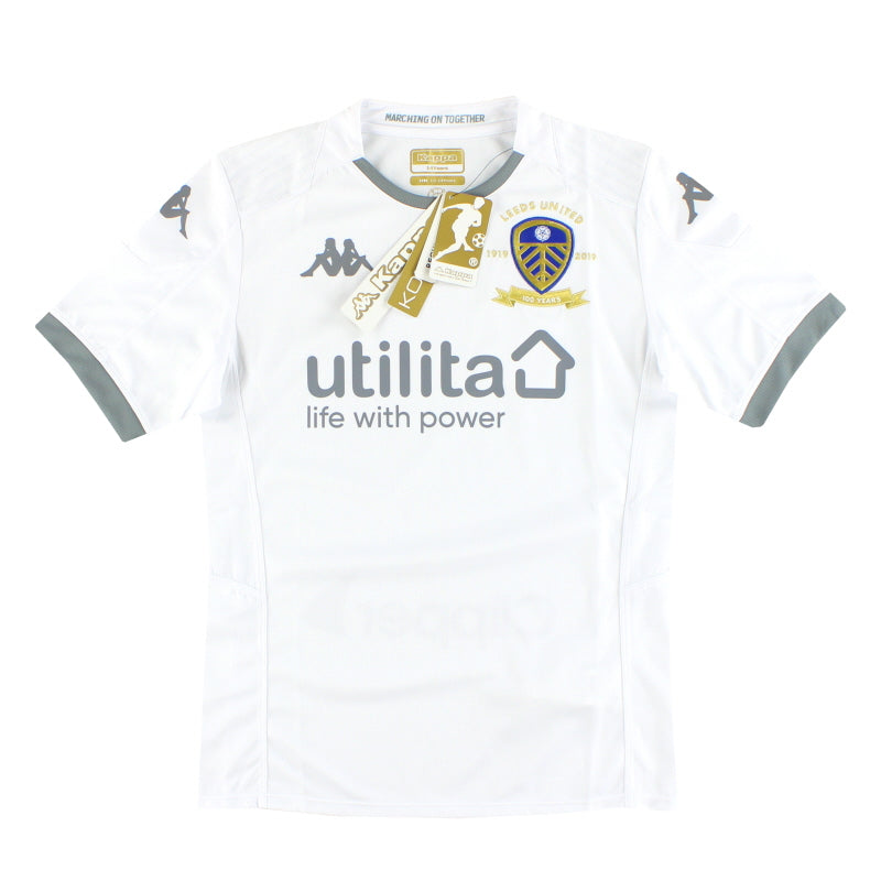 2019-20 Leeds Kappa Jubiläums-Heimtrikot *m/Etiketten* Y
