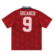 1994-95 England Umbro Auswärtstrikot Shearer Nr. 9 M
