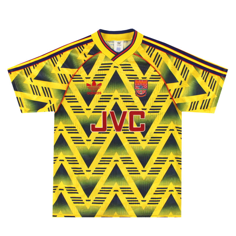 1991-93 Arsenal adidas Auswärtstrikot S