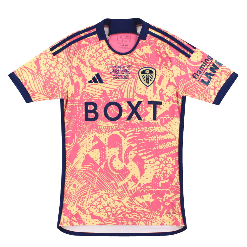 2023-24 Leeds adidas 'Youth Final' Drittes Trikot XS