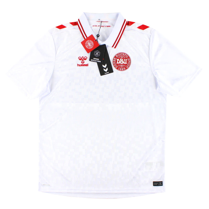 2024-25 Dänemark Hummel Auswärtstrikot *Neu mit Etikett* M